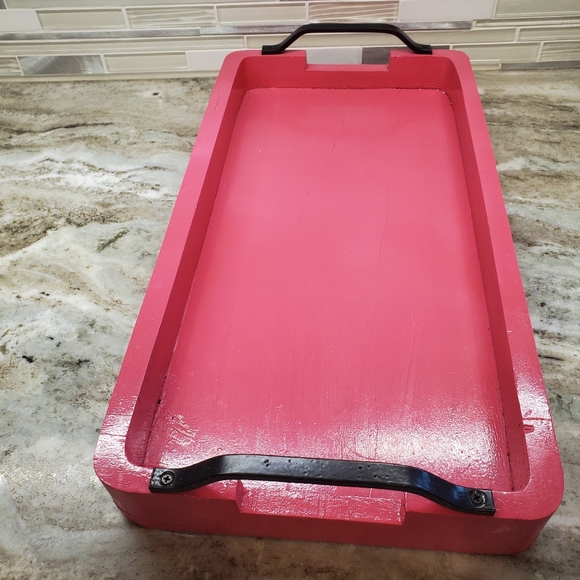 Beautiful Vintage Refurbished Serving Trey Hearth & Hand with Magnolia - Picture 4 of 11